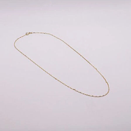 AgaKulche Altın Zincir Çekiçli