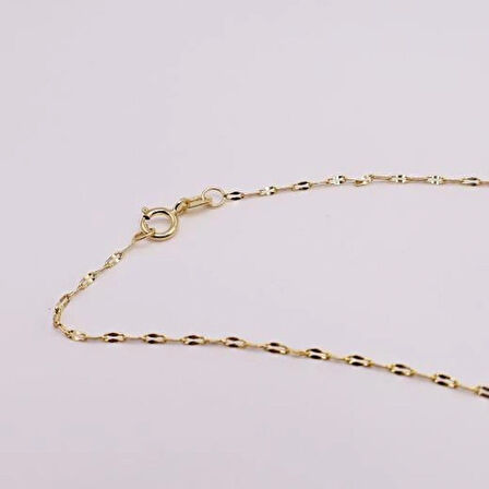 AgaKulche Altın Zincir Çekiçli