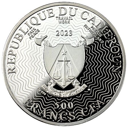 Scorpion Series: Zodiac Signs 500 CFA Francs Gümüş Sikke Coin (999.0)