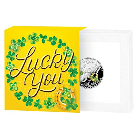 Lucky You 500 CFA One Dolar Gümüş Sikke Coin (999.0)