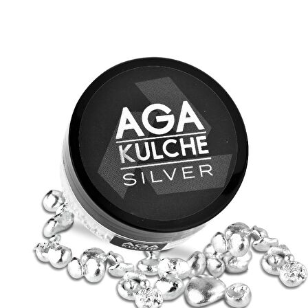 AgaKulche 1000 Gram (999) Granül Gümüş