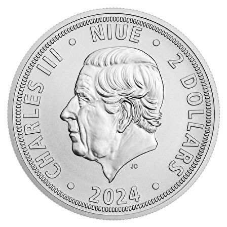 1 Ons Czech Lion 2024 Gümüş Sikke Coin (999.0)