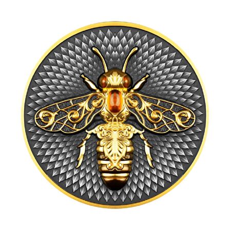 The Bee 2023 Case 2 Ons Gümüş Sikke Coin (999.0)