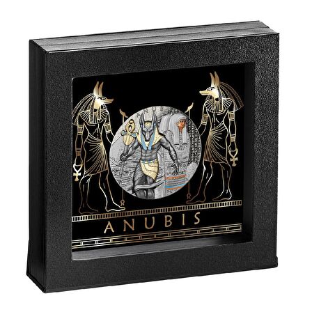 Anubis 2023 2 Ons 62.20 Gram Gümüş Sikke Coin (999)