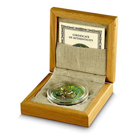 Chameleon 2023 2 Ons 62.20 Gram Gümüş Sikke Coin (999)