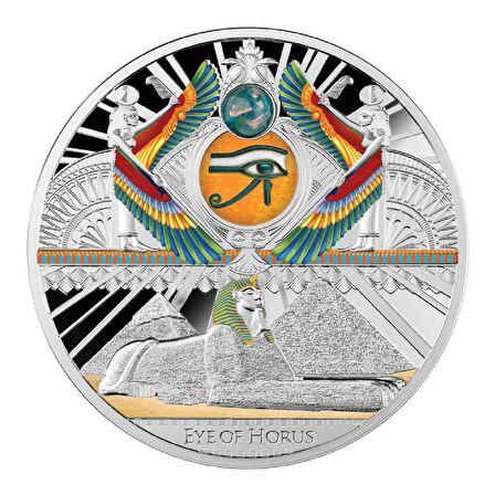 Eye Of Horus 2022 1 Ons 31.10 Gram Gümüş Sikke Coin (999)