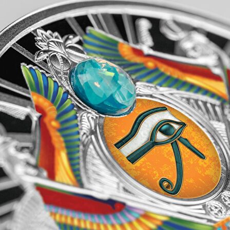 Eye Of Horus 2022 1 Ons 31.10 Gram Gümüş Sikke Coin (999)