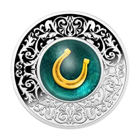 Horseshoe Lucky Charms 2023 17.5 Gram Gümüş Sikke Coin (999)