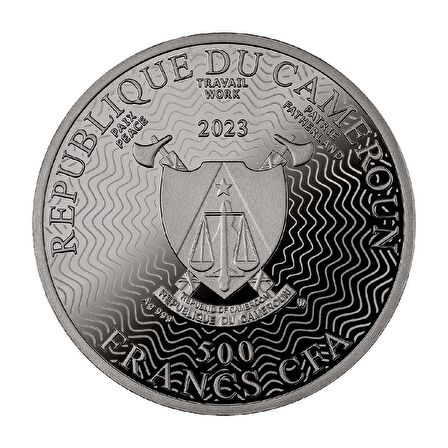 AgaKulche Vaşak Gümüş Sikke Coin