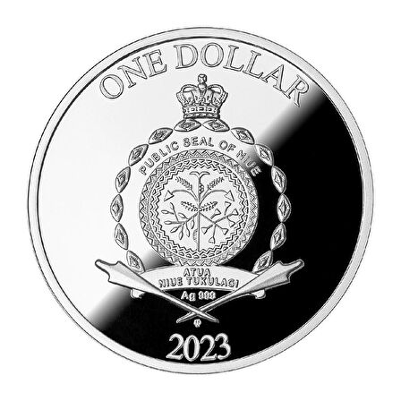 Music Tree 2023 17.5 Gram Gümüş Sikke Coin (999)