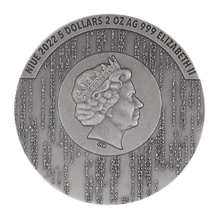 The Matrix 2023 2 Ons 62.20 Gram Gümüş Sikke Coin (999)