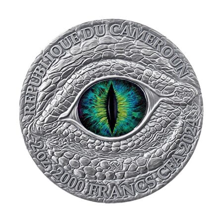 Oriental Lung Dragonology 2024 2 Ons 62.20 Gram Gümüş Sikke Coin (999)