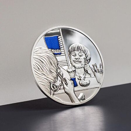 AgaKulche Babasının Oğlu Gümüş Sikke Coin