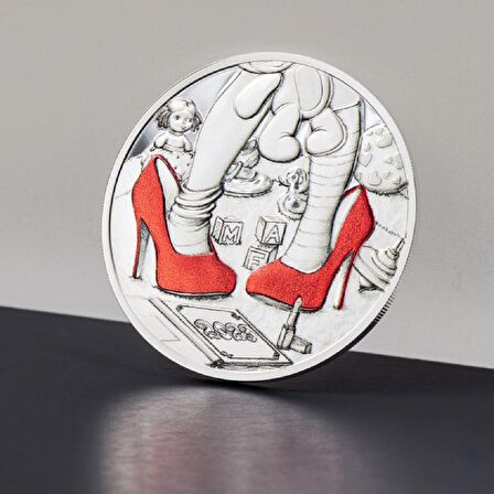 AgaKulche Annesinin Kızı Gümüş Sikke Coin