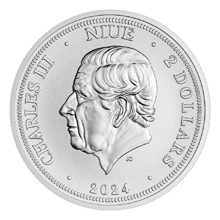 Eagle 2024  1 Ons 31.10 Gram Gümüş Sikke Coin (999)