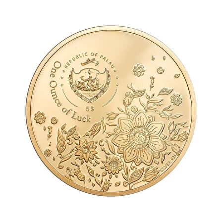 Ounce Of Luck 2021 1 Ons 31.10 Gram Gümüş Sikke Coin (925)