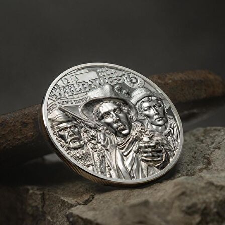 Wild West 2024 1 Ons 31.10 Gram Gümüş Sikke Coin (999.9)