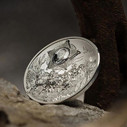 Wild West 2024 1 Ons 31.10 Gram Gümüş Sikke Coin (999.9)