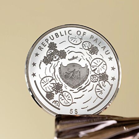 Lily Pad Dragonfly 2024 1 Ons 31.10 Gram Gümüş Sikke Coin (999.9)