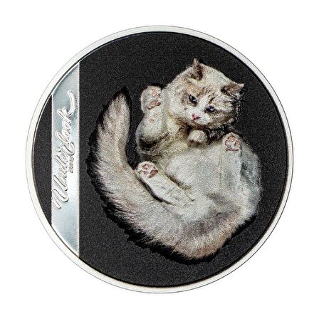 Underlook  Under Cat 2024 1 Ons 31.10 Gram Gümüş Sikke Coin (999.9)