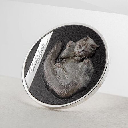 Underlook  Under Cat 2024 1 Ons 31.10 Gram Gümüş Sikke Coin (999.9)
