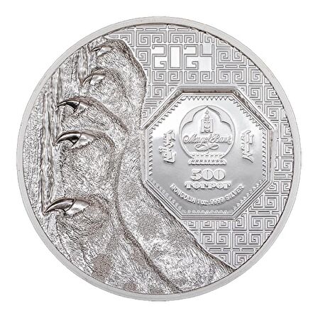 Snow Leopard 2024 1 Ons 31.10 Gram Gümüş Sikke Coin (999.9)