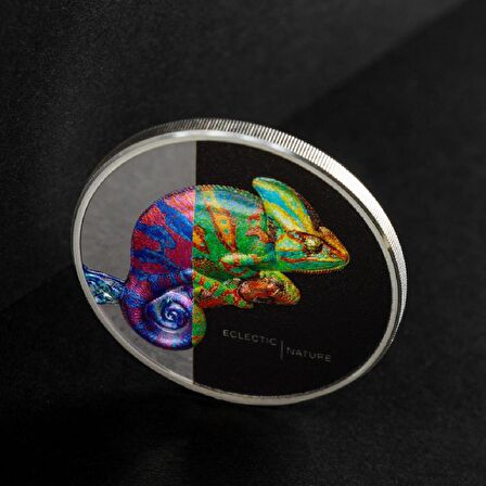 Chameleon Eclectic Nature 2023 1 Ons 31.10 Gram Gümüş Sikke Coin (999.9)