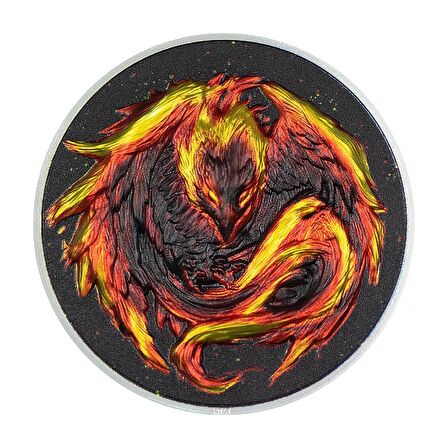 Phoenix 2 Ons 62.20 Gram Gümüş Sikke Coin (999.9)