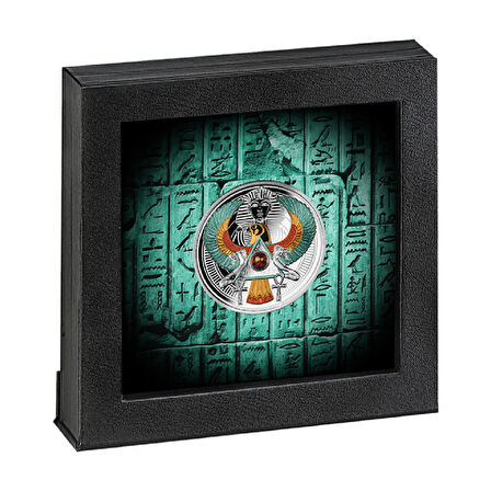 AgaKulche Tutankhamun Falcon 17,5 Gram Gümüş Sikke Coin (999.0)