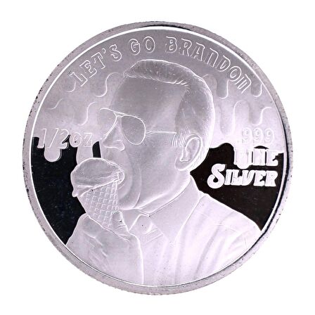 Fjb Lets Go Brandon 15,55 Gram Gümüş Sikke Coin (999.0)
