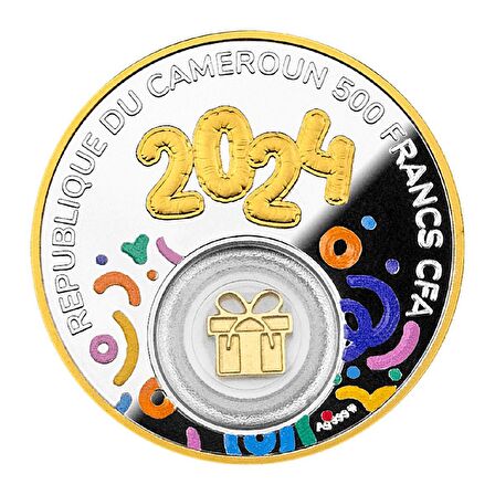 AgaKulche Birthday 2024 14.14 Gram Gümüş Sikke Coin (999.0)