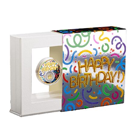 AgaKulche Birthday 2024 14.14 Gram Gümüş Sikke Coin (999.0)