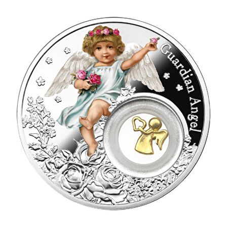 AgaKulche Guardian Angel 2022 28.28 Gram Gümüş Sikke Coin (925.0)