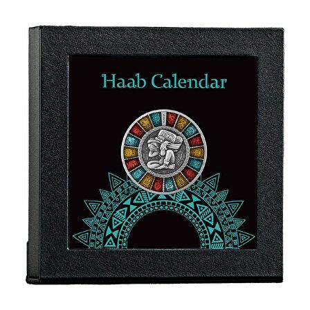 AgaKulche Haab Calendar 2023 2 Ons 62.20 Gram Gümüş Sikke Coin (999.0)