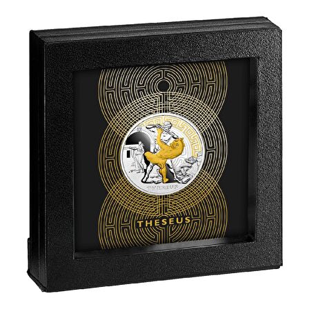 AgaKulche Theseus 2024 1 Ons 31.10 Gram Gümüş Sikke Coin (999.0)