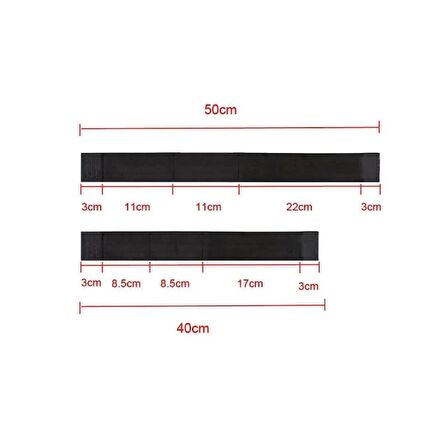 Tineke Bagaj Düzenleyici Organizer  Araç  Araba Ve Oto Sabitleyici Şerit 50 CM 1 ADET