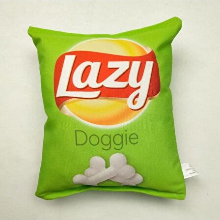 Tineke CİPS DAYANIKLI  CIZIRTILI VE KETİ OTLU  KEDİ  OYUNCAĞI ( LAZY ) 1 ADET