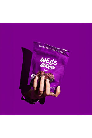 Wells Bites Probiyotikli Doğal Meyve Topları (Berry)