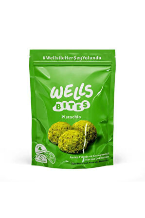 Wells Bites Probiyotikli Doğal Meyve Topları (Pistachio)