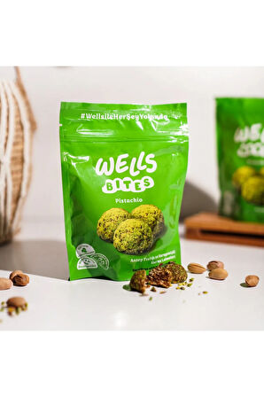 Wells Bites Probiyotikli Doğal Meyve Topları (Pistachio)