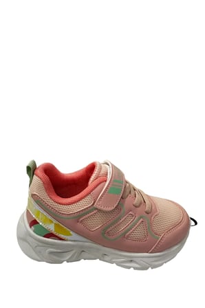 Py24-1623 Kız Çocuk Patik Spor Ayakkabı Pudra