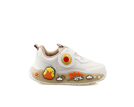 Pepino Bk24 1739 Krem Bej Bebek Günlük Işıklı Ayakkabı BK24-1739-KREM-BEJ Bej