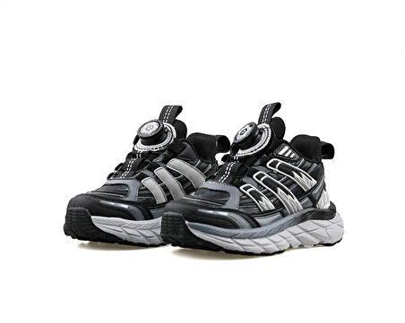 Pepino Fk24 1843 Siyah Gri Çocuk Günlük Ayakkabı FK24-1843-SIYAH-GRI Siyah