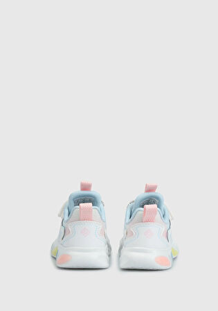 Beyaz-Pembe Kız Çocuk Sneaker