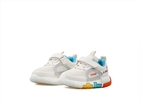 Pepino 1909 Bebe Krem Turkuaz Unisex Çocuk Günlük Ayakkabı 1909-BEBE-KREM-TURKUAZ Krem