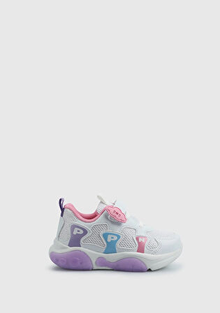 Beyaz Kız Çocuk Sneaker