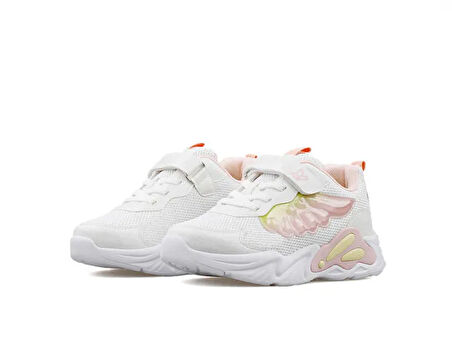 Pepino 1878 Filet Beyaz Pudra Sari Unisex Çocuk Günlük Ayakkabı 1878-FILET-BEYAZ-PUDRA-SARI Renkli