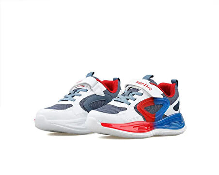 Pepino 1890 Filet Mavi Beyaz Kırmızı Unisex Çocuk Günlük Ayakkabı 1890-FILET-MAVI-BEYAZ-KIRMIZI Renkli