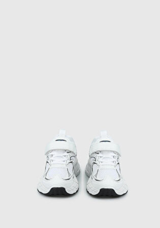 Beyaz-Siyah Erkek Çocuk Sneaker