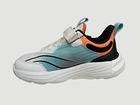 PEPİNO FY25-1953 FİLET ORTOPEDİ SPOR AYAKKABI BEYAZ TURKUAZ TURUNCU